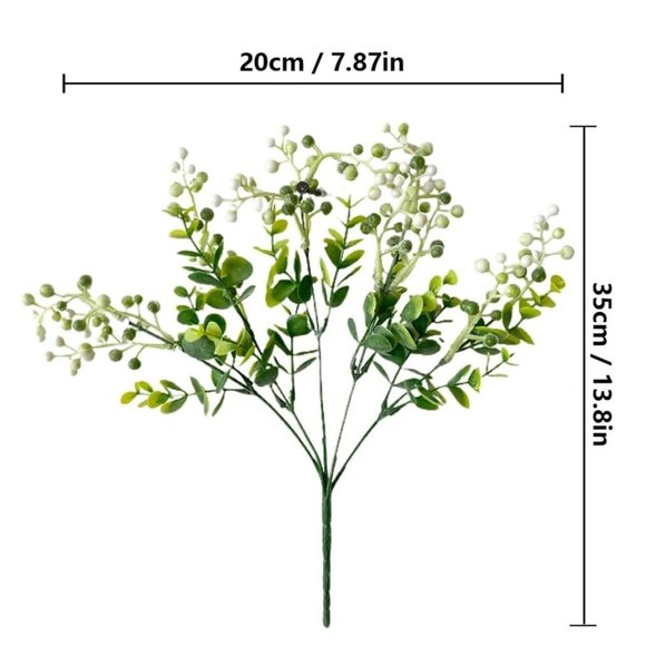 NEW Artificial Faux Floral Greenery Stem - Picture 4 of 4